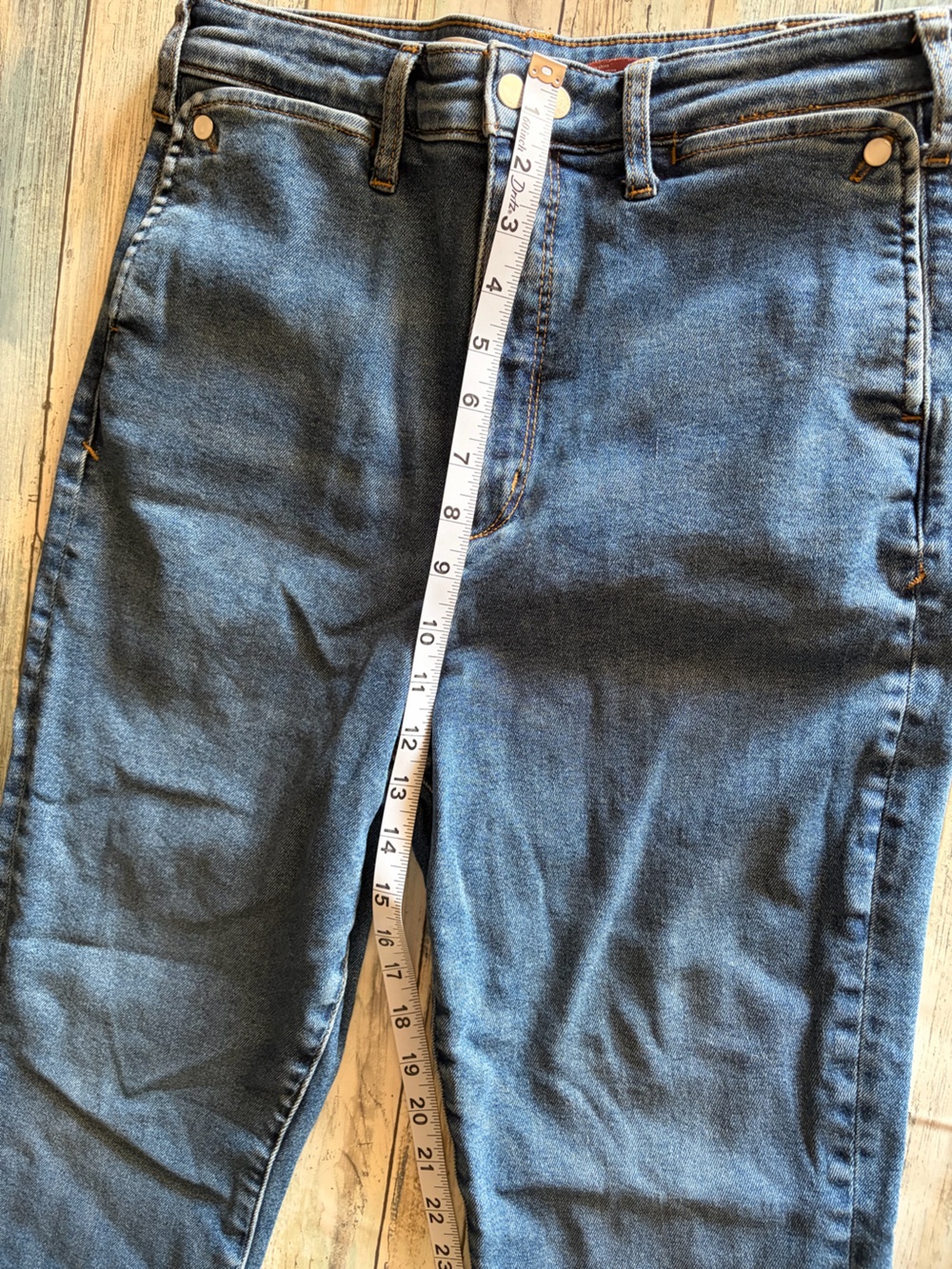 Anthropologie Pilcro Slim High Rise Cigarette Jeans Size 30 - Picture 7 of 11